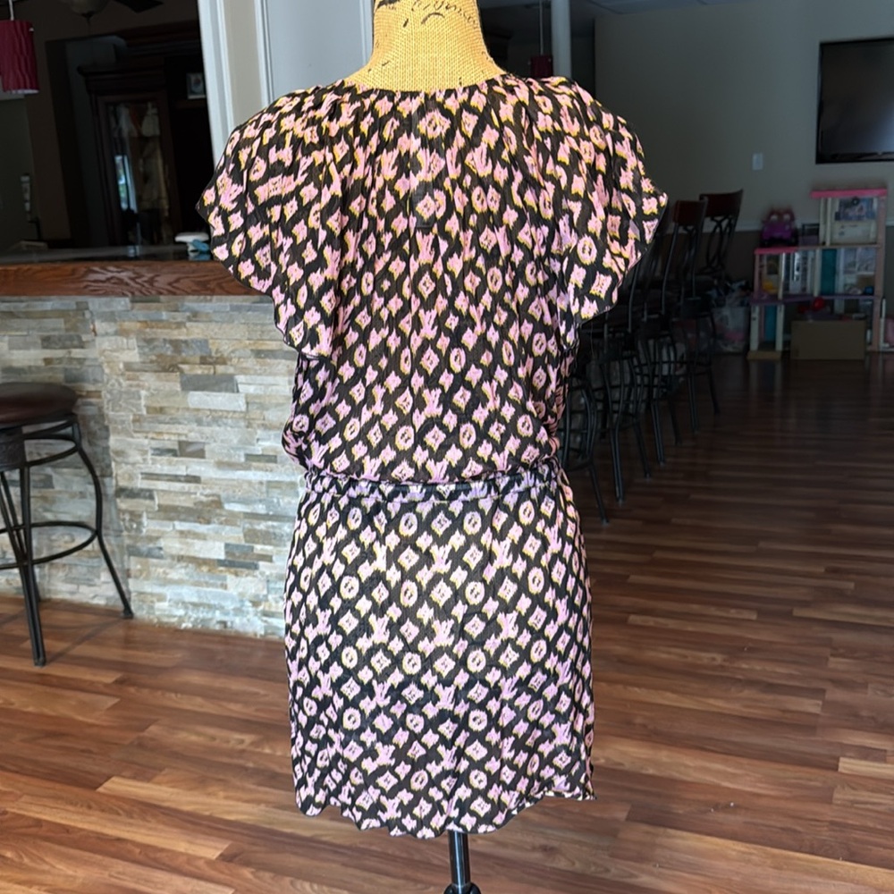 ❤️VINTAGE❤️ Louis Vuitton size 38 Italian monogram drawstring dress - Picture 6 of 7